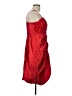 Unbranded 100% Polyester Red Cocktail Dress Size L - photo 4