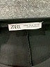Zara Solid Black Casual Dress Size M - photo 7