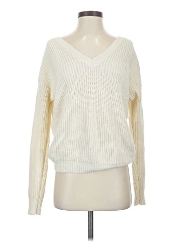 Aqua Pullover Sweater (view 1)