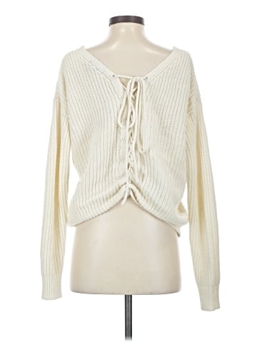 Aqua Pullover Sweater (view 2)
