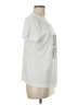 DKNY White Short Sleeve Top Size M - photo 4