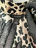 Halogen 100% Polyester Animal Print Ivory Long Sleeve Blouse Size XXL - photo 7