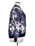 Shein Curve Floral Blue Track Jacket Size 2X - photo 4