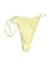Volcom Print Yellow Green Swimsuit Bottoms Size M (estimated) - photo 2