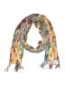 Unbranded Color Block Floral Multi Color Purple Scarf One size - photo 1