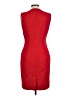 Calvin Klein Solid Red Cocktail Dress Size L (estimated) - photo 2
