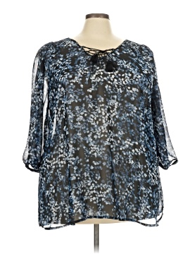 Lane Bryant 3/4 Sleeve Blouse