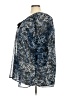Lane Bryant 100% Polyester Blue 3/4 Sleeve Blouse Size 22 - 24 Plus - photo 5