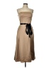 Bill Levkoff 100% Polyester Tan Cocktail Dress Size 10 - photo 1