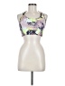 Moda International 100% Polyester Purple Black Sleeveless Top Size 8 - photo 1