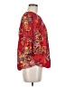 BeachLunchLounge 100% Viscose Red 3/4 Sleeve Blouse Size M - photo 4