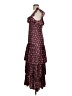 Likely 100% Polyester Hearts Burgundy Casual Dress Size 4 - photo 5