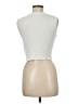 DAZY Ivory Sleeveless T-Shirt Size M - photo 2