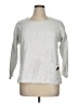 Bay Studio 100% Cotton Solid White Silver Pullover Sweater Size XL - photo 1
