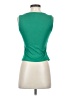 Shein Green Sleeveless T-Shirt Size 2 - photo 2