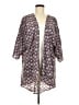 Lularoe 100% Polyester Purple Kimono Size M - photo 1