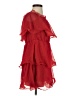 PrettyLittleThing 100% Polyester Red Cocktail Dress Size 0 - photo 4