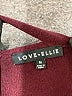 Love Ellie Burgundy Pullover Sweater Size M - photo 7