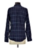 Cabela's 100% Nylon Argyle Blue Long Sleeve Button-Down Shirt Size S - photo 2