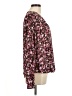Halogen Burgundy Long Sleeve Blouse Size M - photo 4
