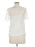 ABS Ivory Short Sleeve Blouse Size M - photo 2
