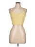 Shein 100% Polyester Yellow Sleeveless Top Size L - photo 1