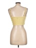 Shein 100% Polyester Yellow Sleeveless Top Size L - photo 2
