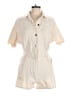 Zara 100% Cotton Ivory Romper Size L - photo 1