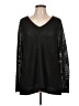 Calvin Klein 100% Polyester Black Pullover Sweater Size Fits all women - photo 1