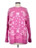 American Eagle Outfitters Paisley Pink Pullover Sweater Size S - photo 1