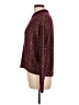 Momoni Tweed Burgundy Pullover Sweater Size L - photo 5