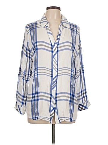 Holding Horses 3/4 Sleeve Button-Down Shirt (view 1)