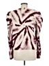 Generation Love Tie-dye Burgundy Pullover Sweater Size M - photo 2