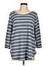 Ruby Rd. Blue Pullover Sweater Size L - photo 1