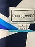Karin Stevens Graphic Blue Casual Dress Size 16 - photo 7