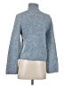 H&M Blue Turtleneck Sweater Size XS - photo 2