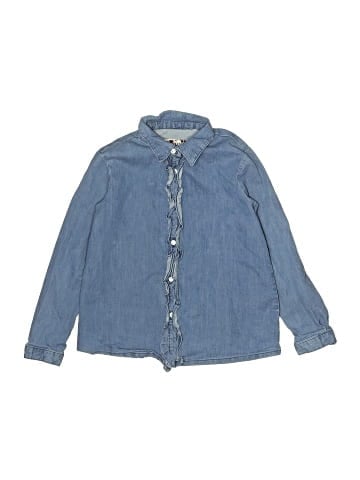 Bonpoint Long Sleeve Button-Down Shirt (view 1)