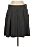 Parker Solid Gray Casual Skirt Size 7 - photo 1