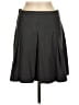 Parker Solid Gray Casual Skirt Size 7 - photo 2