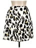 Anna Grace 100% Polyester Animal Print Ivory Casual Skirt Size L - photo 1