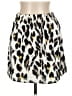 Anna Grace 100% Polyester Animal Print Ivory Casual Skirt Size L - photo 2