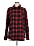 J for Justify Plaid Red Long Sleeve Blouse Size L - photo 1