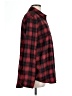 J for Justify Plaid Red Long Sleeve Blouse Size L - photo 4
