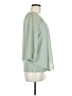 Iz Byer 100% Polyester Green 3/4 Sleeve Blouse Size M - photo 4