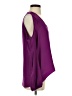 Karina Grimaldi 100% Silk Purple Long Sleeve Silk Top Size XS - photo 4