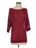 Express 100% Rayon Burgundy Pullover Sweater Size S - photo 1