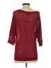 Express 100% Rayon Burgundy Pullover Sweater Size S - photo 2