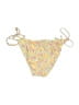 OndadeMar Floral Yellow Swimsuit Bottoms Size 10 - photo 2