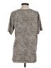 Assorted Brands Animal Print Gray Short Sleeve T-Shirt Size S - photo 2