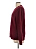 Calvin Klein Solid Burgundy Pullover Sweater Size L - photo 5